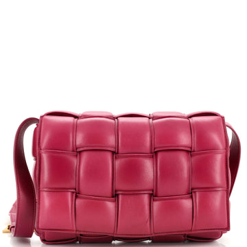 Bottega Veneta Cassette Crossbody Bag Padded Maxi Intrecciato Leather