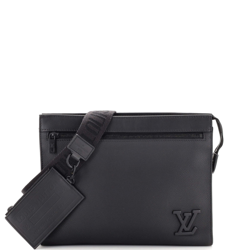 Louis Vuitton Aerogram Voyager Messenger Bag - Black Messenger