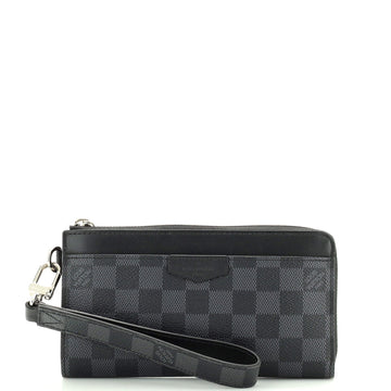 Louis Vuitton Zippy Dragonne Wallet Damier Graphite