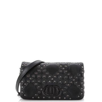 Christian Dior Caro Bag Lucky Star Studded Macrocannage Calfskin Mini
