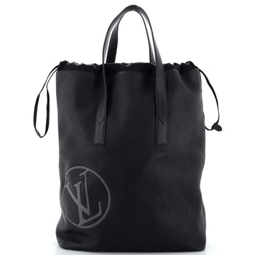 Louis Vuitton Cabas Light Drawstring Bag Initials Taurillon Leather