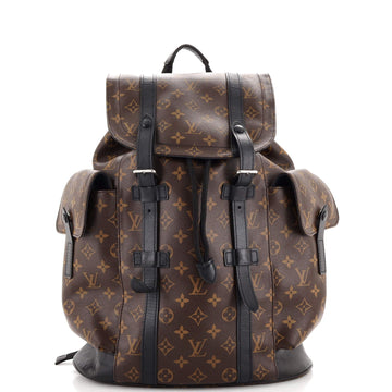 Louis Vuitton Christopher Backpack Macassar Monogram Canvas PM
