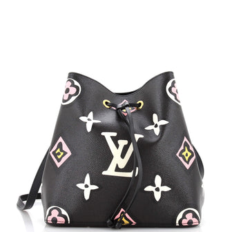 Louis Vuitton NeoNoe Handbag Wild at Heart Monogram Giant MM