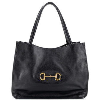 Gucci Horsebit 1955 Tote Leather Medium