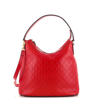 Gucci Linea A Hobo Guccissima Leather