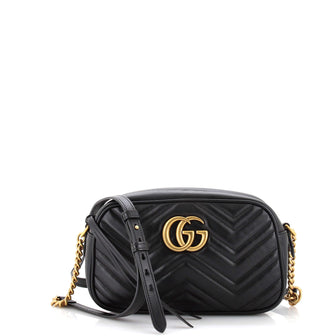 Gucci GG Marmont Shoulder Bag Matelasse Leather Small