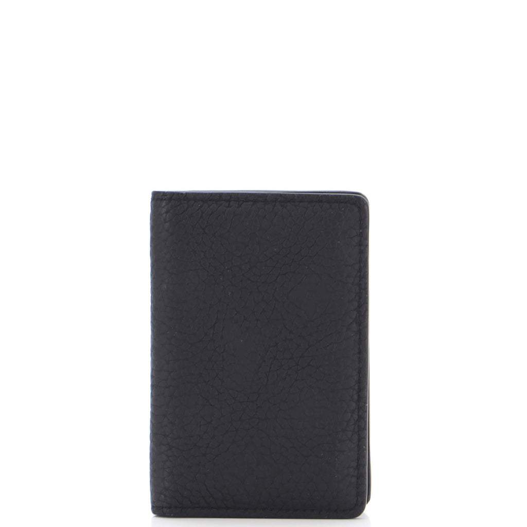 Louis Vuitton Pocket Organizer Monogram Taurillon Leather Black 22650997
