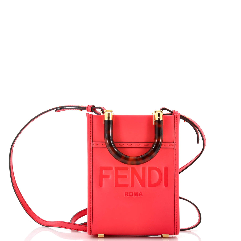 Fendi Sunshine Mini Shopper Tote