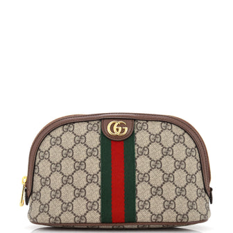 Gucci Ophidia Cosmetic Case GG Coated Canvas Medium