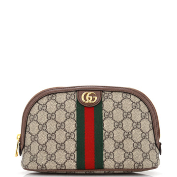 Gucci Ophidia Cosmetic Case GG Coated Canvas Medium