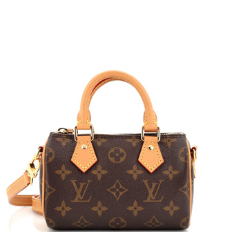 Louis Vuitton Speedy Bandouliere NM Bag Monogram Canvas Nano