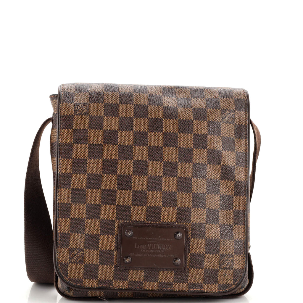 Louis Vuitton Damier Ebene Brooklyn PM - Brown Crossbody Bags