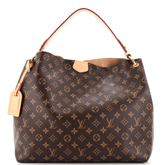 Louis Vuitton Graceful Handbag Monogram Canvas MM