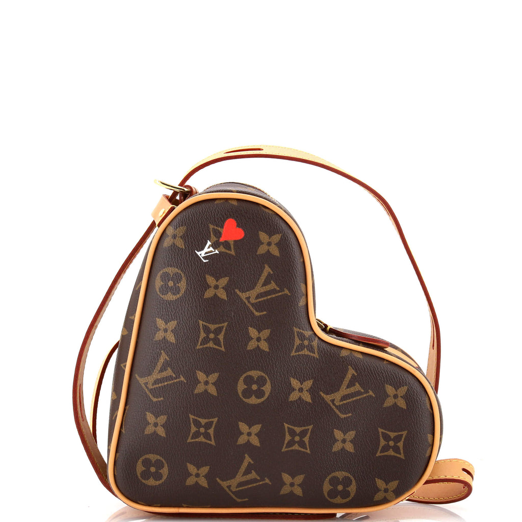 Louis Vuitton Coeur Handbag Limited Edition Game on Monogram Canvas
