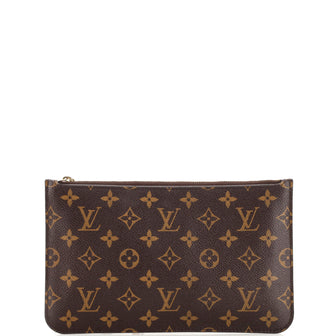 Louis Vuitton Neverfull Pochette Monogram Canvas Large