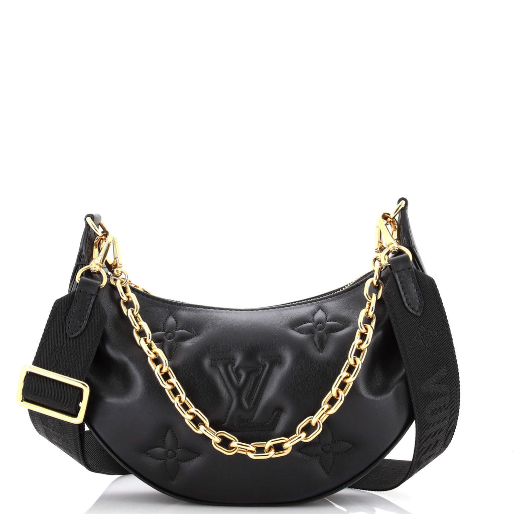 Louis Vuitton Over The Moon Bag Bubblegram Leather Black 2266261