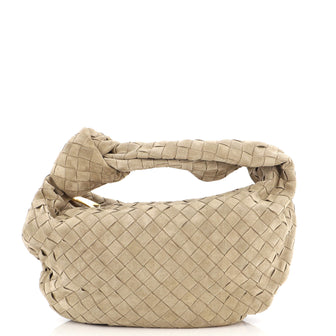 Bottega Veneta BV Jodie Hobo Intrecciato Suede Teen