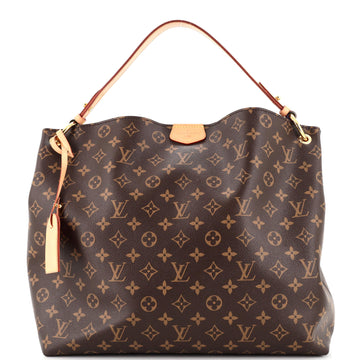 Louis Vuitton Graceful Handbag Monogram Canvas MM