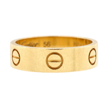 Cartier Love Band Ring 18K Yellow Gold