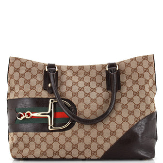 Gucci Hasler Tote GG Canvas Medium