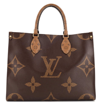 Louis Vuitton OnTheGo Tote Reverse Monogram Giant MM