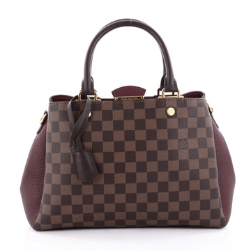 Louis Vuitton Brittany Handbag Damier Brown