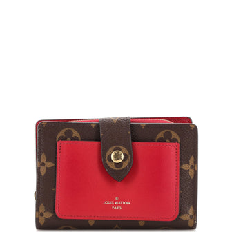 Louis Vuitton Juliette Wallet Monogram Canvas and Leather