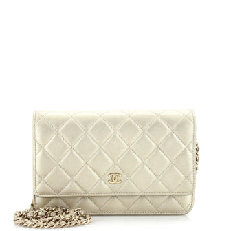 Chanel Wallet on Chain Quilted Caviar