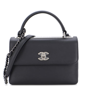 Chanel Trendy CC Top Handle Bag Calfskin Small