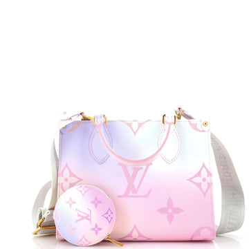 Louis Vuitton OnTheGo Tote Spring in the City Monogram Giant Canvas PM