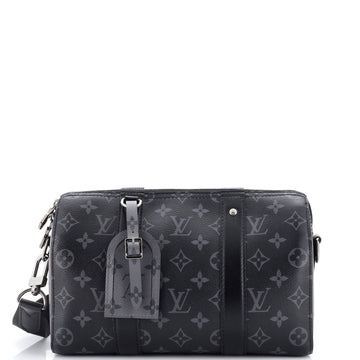 Louis Vuitton City Keepall Bag Monogram Eclipse Canvas
