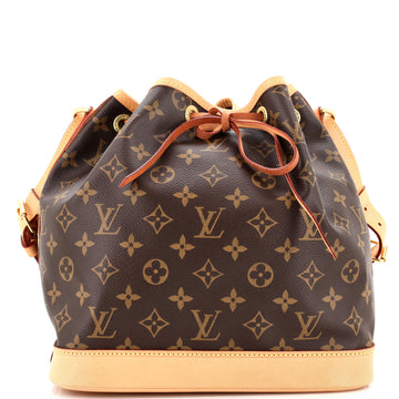 Louis Vuitton Noe Handbag Monogram Canvas Large