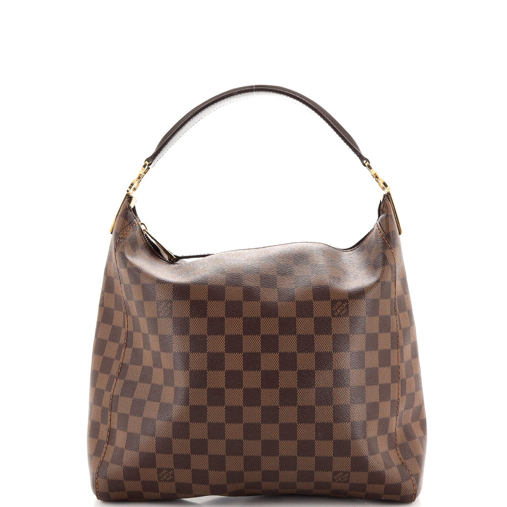 Louis Vuitton Portobello Handbag Damier PM Brown