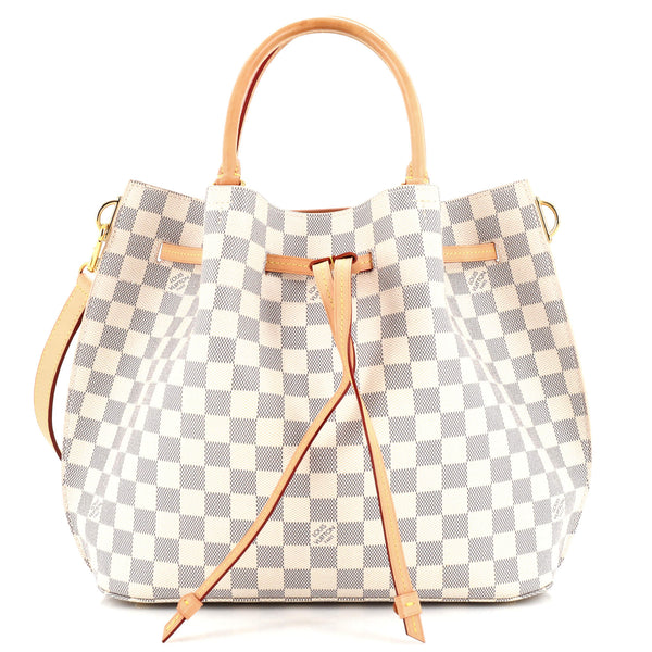 Louis Vuitton Girolata Handbag Damier White 22673654