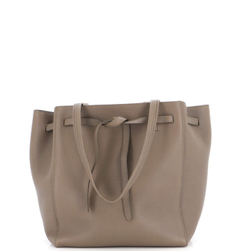 Celine Phantom Tie Cabas Tote Leather Small