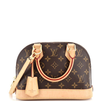 Louis Vuitton Alma Handbag Monogram Canvas BB