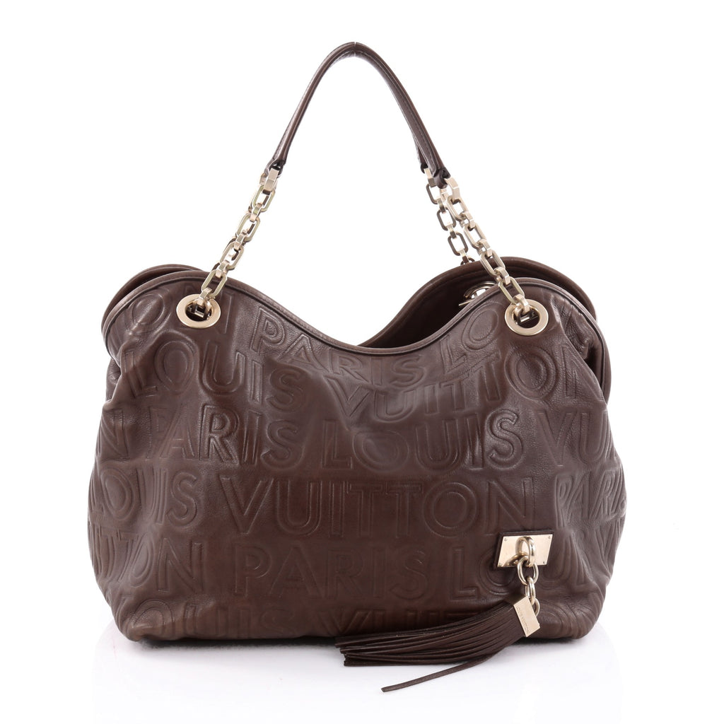 Buy Louis Vuitton Limited Edition Paris Souple Whisper Bag 2267601
