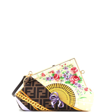 Fendi x Versace Fendace First Bag Printed Zucca Silk Small