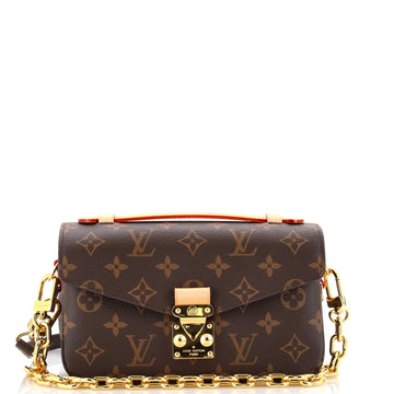 Louis Vuitton Pochette Metis Monogram Canvas East West
