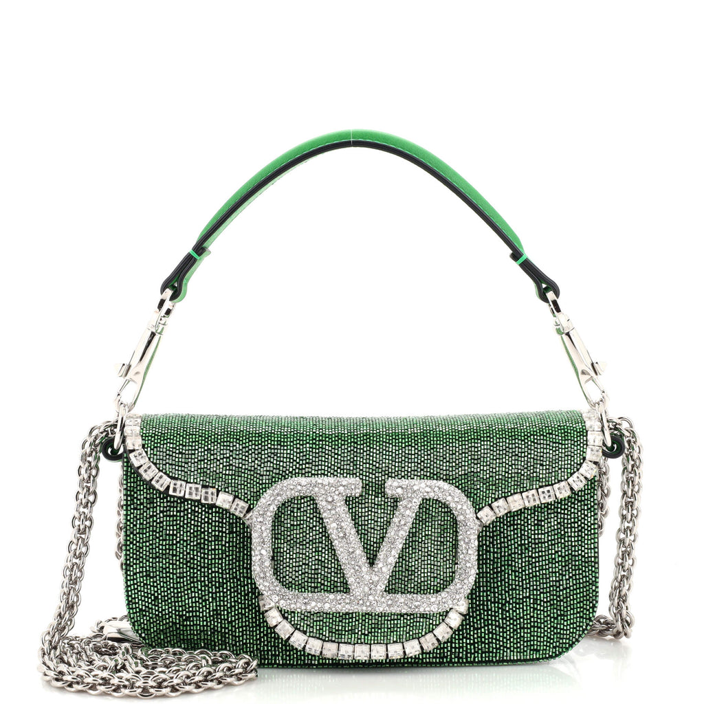 Valentino Garavani Green Loco Shoulder Bag for Women