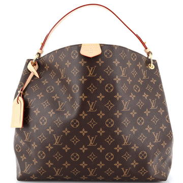 Louis Vuitton Graceful Handbag Monogram Canvas MM