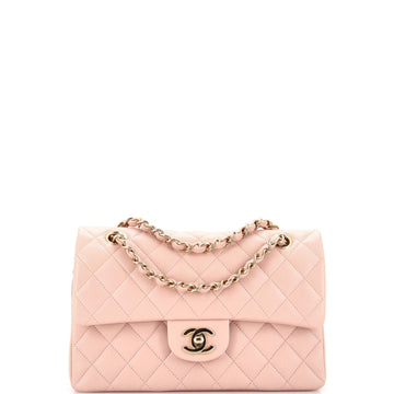 Chanel Classic Double Flap Bag Quilted Caviar Small