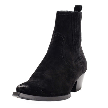 Saint Laurent Men's Lukas Chelsea Boots Suede