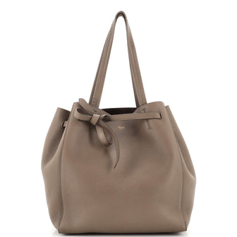 Celine Phantom Tie Cabas Tote Leather Small