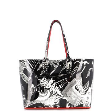 Christian Louboutin Cabata East West Tote Printed Patent Small