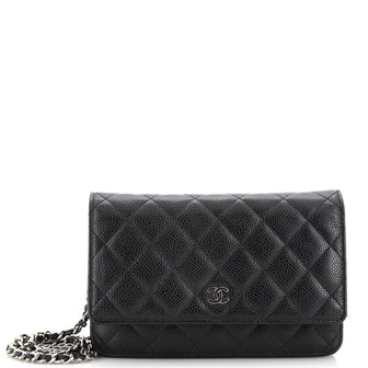 Chanel Wallet on Chain Quilted Caviar