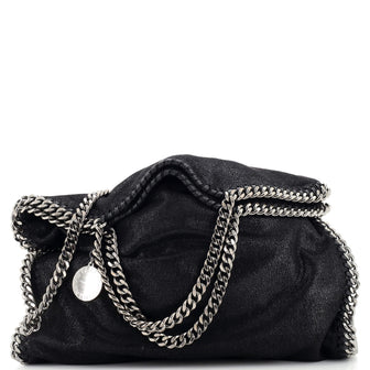 Stella McCartney Falabella Fold Over Bag Shaggy Deer