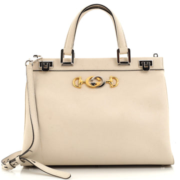 Gucci Zumi Top Handle Bag Leather Medium
