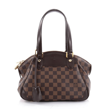 Louis Vuitton Verona Handbag Damier PM Brown 2268901
