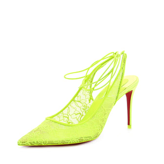 Christian Louboutin Women's Kate Lace Up Pumps Lace 85